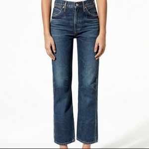 Citizens Of Humanity Low Waist Flair Blue Jeans